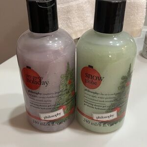 Philosophy Very Merry Holiday and Snow Globe Shower Gel Duo